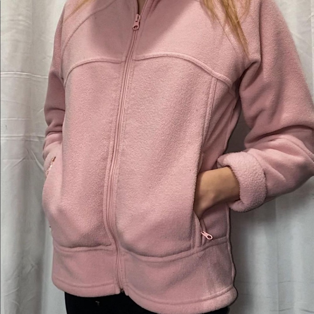 Pink Reitman’s fleece